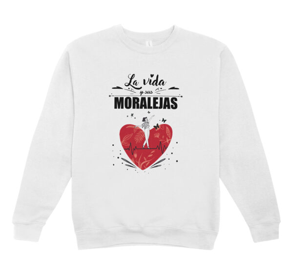 Sudadera “La Vida y sus Moralejas” – Edición Inspiración