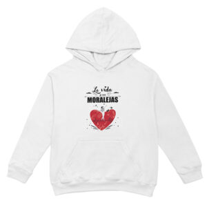 Sudadera con Capucha “La Vida y sus Moralejas” – Edición Confort Inspirador
