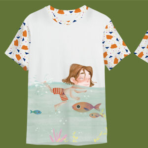 Camiseta “Magia Submarina” – Edición Verano Infantil